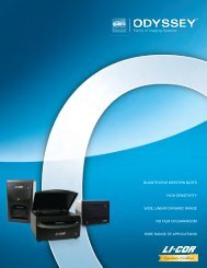 Odyssey Family of Imaging Systems Brochure