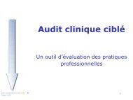 rapport d'Audit Clinique CiblÃ©