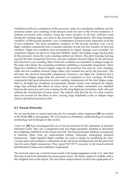 Estimation of Structural Component Loads in Helicopters: A Review ...