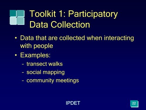 Module 8: Data Collection Methods