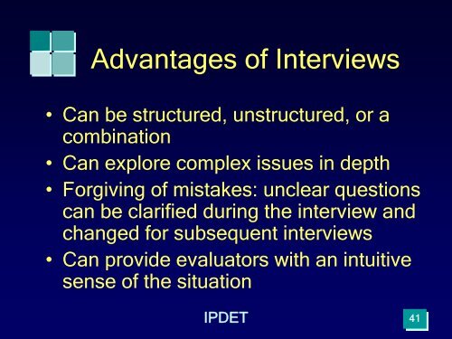 Module 8: Data Collection Methods