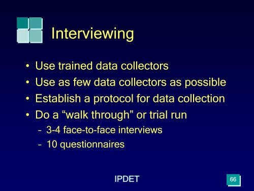 Module 8: Data Collection Methods