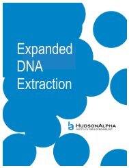 Expanded DNA Extraction 1 - Workforce 3 One