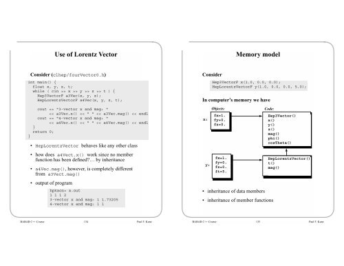 BABAR C++ Course Running the Examples - HEPHY