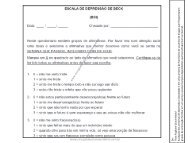 InventÃ¡rio de DepressÃ£o de Beck