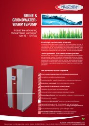 Industriele warmtepomp - Heliotherm