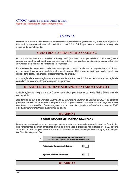 Imprimindo - Modelo 3 - IRS (Edição de DigiLex, Lda.) - Ordem dos ...