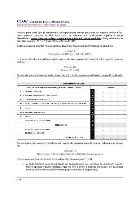 Imprimindo - Modelo 3 - IRS (Edição de DigiLex, Lda.) - Ordem dos ...