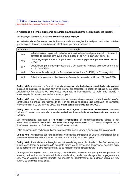 Imprimindo - Modelo 3 - IRS (Edição de DigiLex, Lda.) - Ordem dos ...