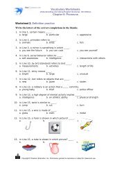 Worksheet 1 - AzarGrammar.com