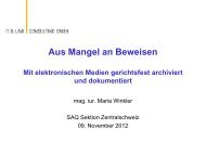 Download Referat von mag. iur. Maria Winkler - IT & LAW ...
