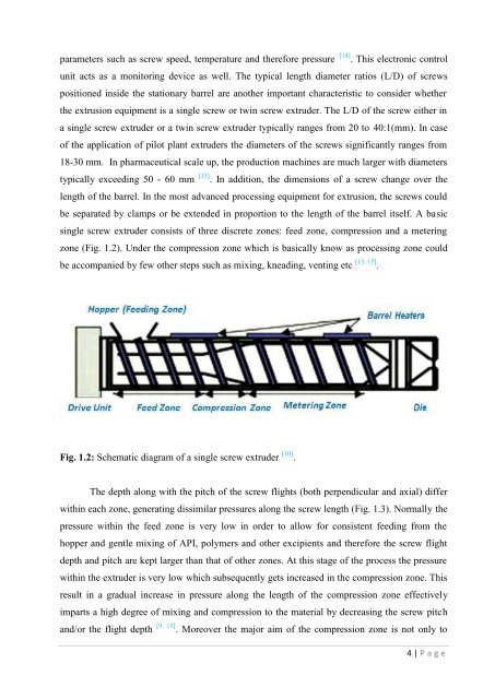 Development of hot-melt extrusion as a novel technique for the ...