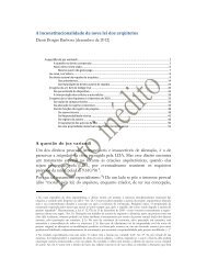 A inconstitucionalidade da nova lei dos arquitetos Denis Borges ...