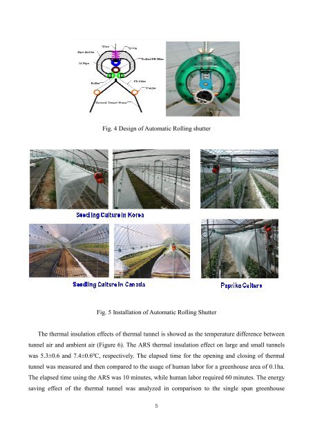 Energy Saving Technology Development for Agricultural ... - CSAM