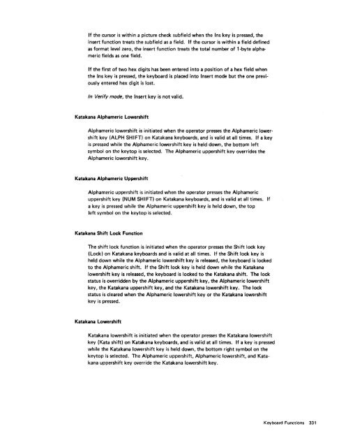 IBM 5280 Distributed Data System - Index of