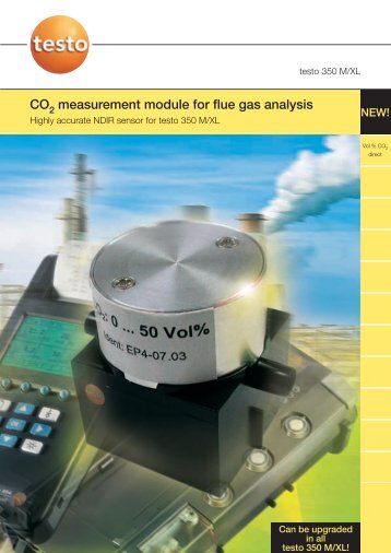 CO measurement module for flue gas analysis - ETA Process ...