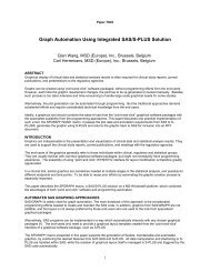 Graph Automation Using Integrated SAS/S-PLUS ... - PhUSE Wiki