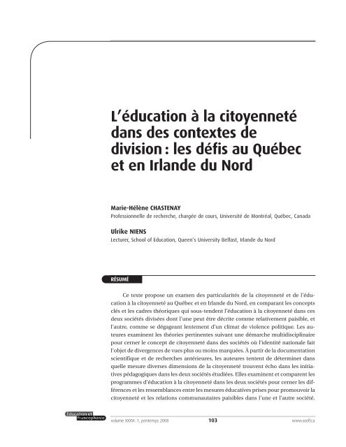 NumÃ©ro complet (pdf) - acelf