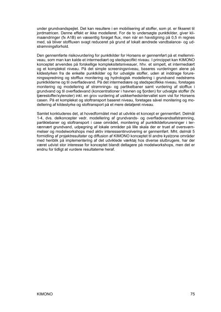 KIMONO (pdf; 8,5 MB) - Naturstyrelsen