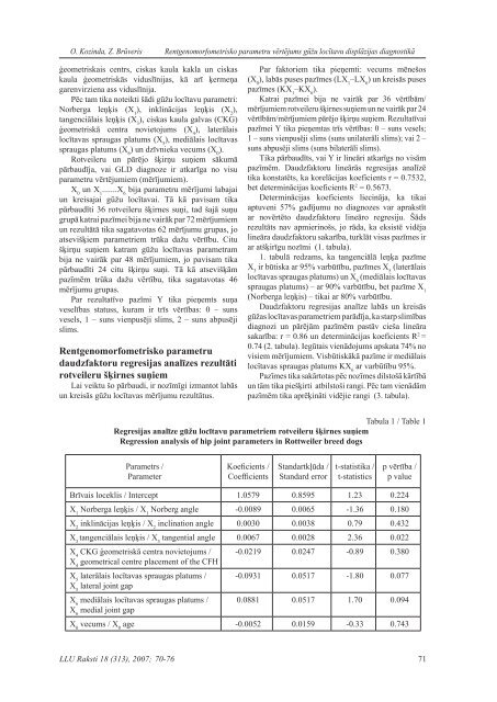 Latvijas LauksaimniecÄ«bas universitÄtes raksti nr. 18 (313) , 2007 ...
