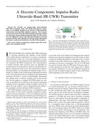 IR-UWB - IEEE Xplore