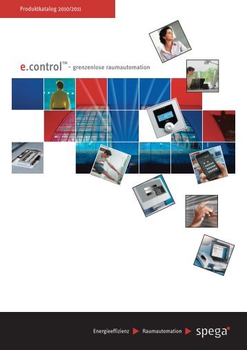 e.control Produktkatalog 2010 - spega.de