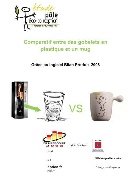 Comparatif entre un mug et des gobelets en plastique - (CCI) du ...