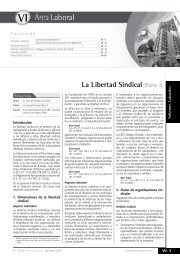 VI La Libertad Sindical (Parte I) - Revista Actualidad Empresarial