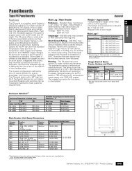 Panelboards - Siemens