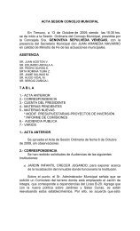 ACTA SESION CONCEJO MUNICIPAL - Temuco