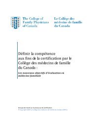 DÃ©finition des objectifs d'Ã©valuation en mÃ©decine familiale