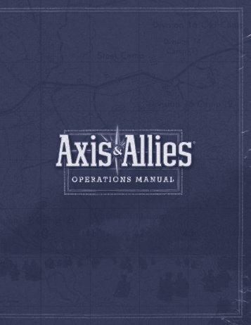 Axis & Allies Revised Edition (8.7 MB) - Wizards of the Coast