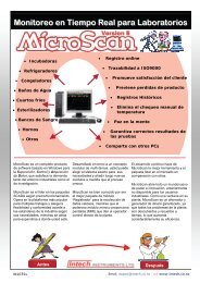 Software MicroScan SCADA para Laboratorios