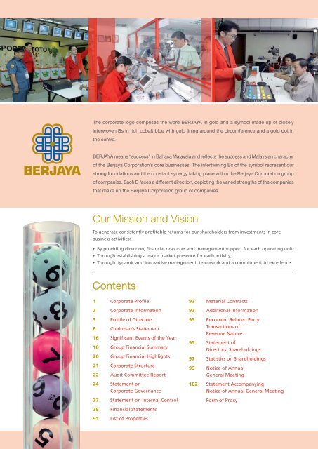 Pg 108 - Berjaya Corporation Berhad