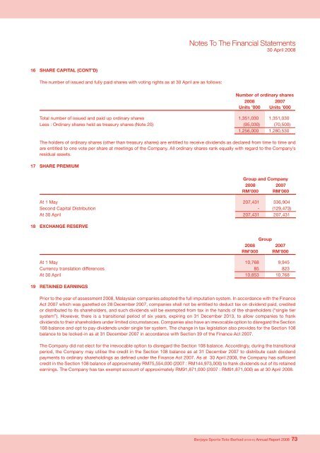 Pg 108 - Berjaya Corporation Berhad