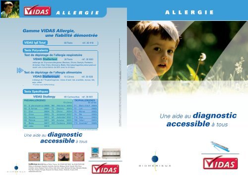 Allergie VF - bioMÃ©rieux
