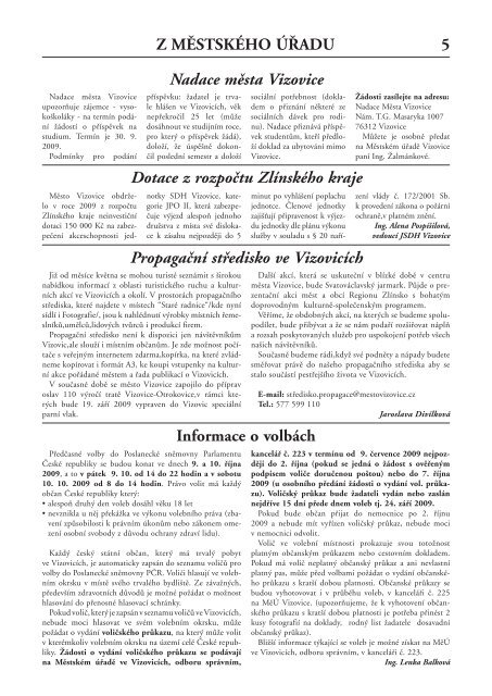 VN 4/2009 - Vizovice