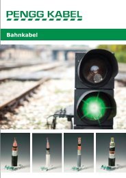 Bahnkabel - PENGG KABEL GmbH