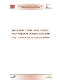 seguridad y salud en el trabajo para personas ... - Fundación Once