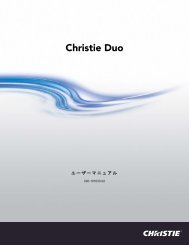 Christie Duo - Christie Digital Systems