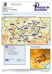 Territoire PNR du Verdon - Insee