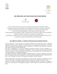 Press kit - versione PDF - Due Torri Hotel Verona - DueTorriHotels