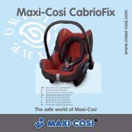 Maxi-Cosi CabrioFix - Foteliki samochodowe