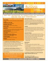 Biogas - Green Rural Opportunities Summit and Exhibition