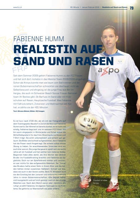 Beitrage Zu Den Fcz Frauen Fc Zurich