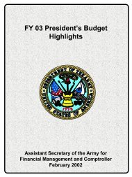 The Army - Army Financial Management - U.S. Army