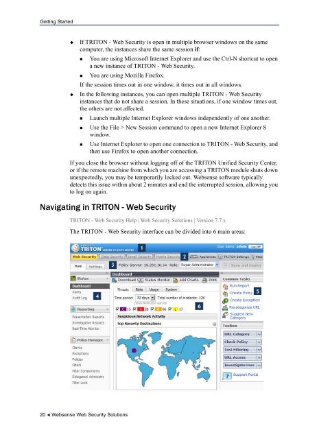 TRITON - Web Security Help, Version 7.7 - Websense