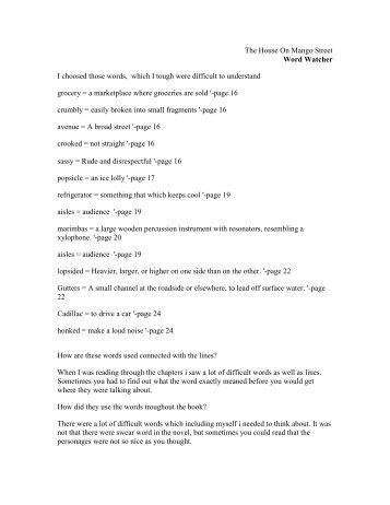 English Debate Essay The House On Mango Street Saugerties Central School The House Of Mango Street Essay Budismo Colombia Essay On Healthy Foods also Writing Service Cancellation Letter Write Admission Essay Michael Heppell The House On Mango Street Sample English Essays