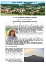 Online-Brief 124 - Verschönerungsverein Reichenbach