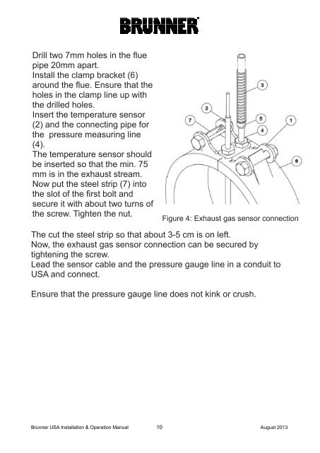 Brunner USA Instructions - Robeys Ltd